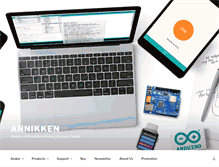 Tablet Screenshot of annikken.com